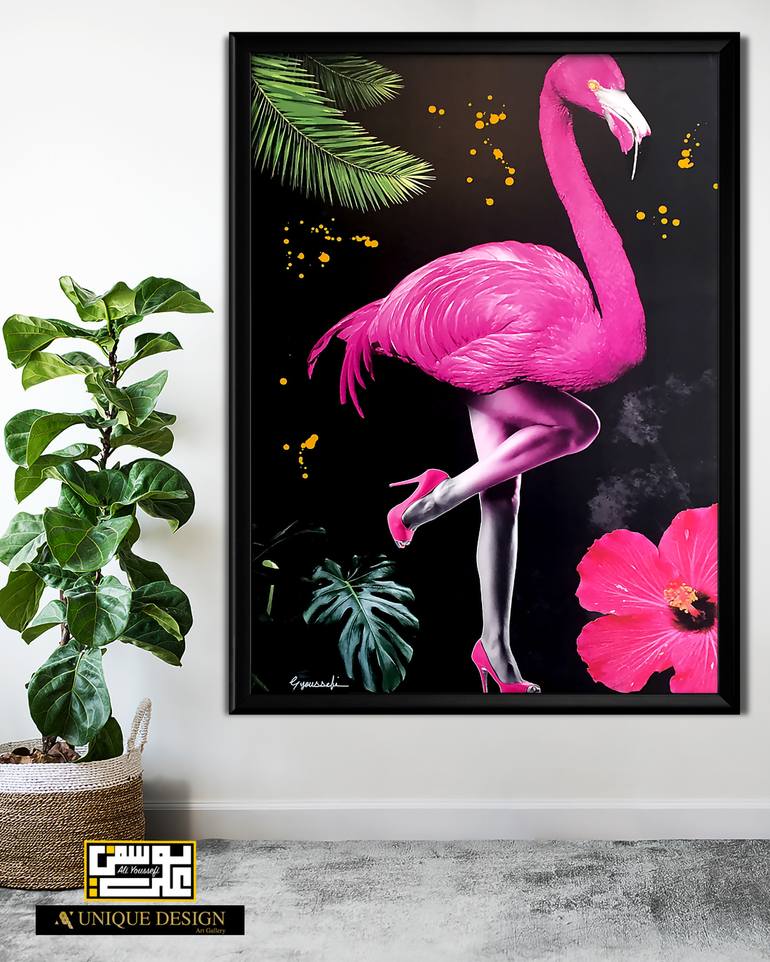 Original Art Deco Fashion Mixed Media by Ali Yusuf