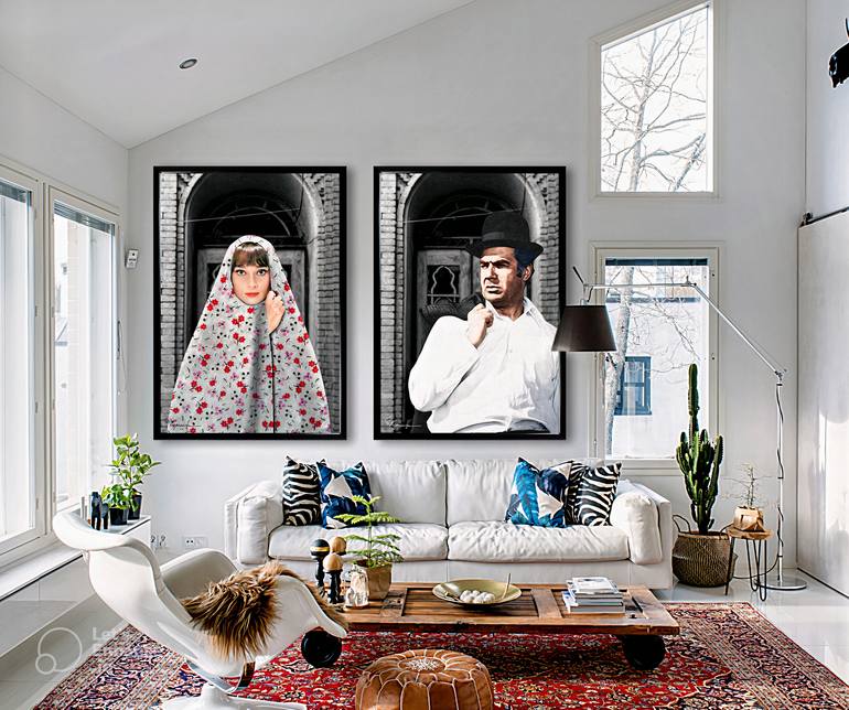 Original Art Deco Fashion Digital by Ali Yusuf