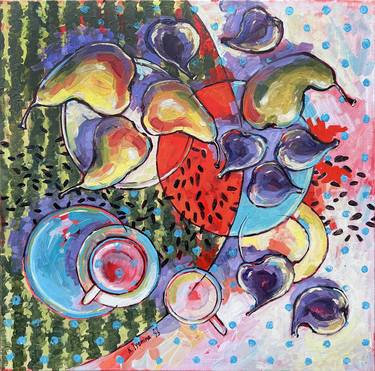 Print of Abstract Still Life Paintings by Kateryna Ivonina