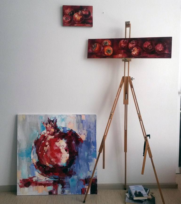 Original Impressionism Still Life Painting by Kateryna Ivonina