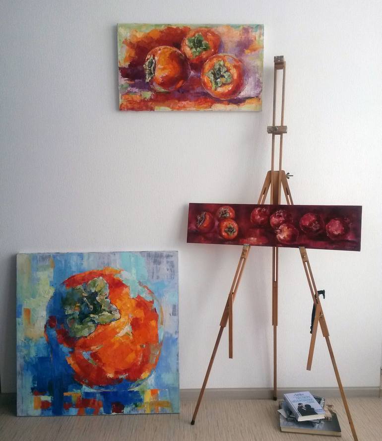 Original Impressionism Still Life Painting by Kateryna Ivonina