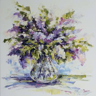 Original Impressionism Floral Paintings by Kateryna Ivonina
