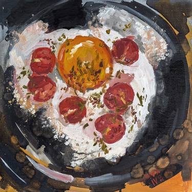 Print of Food Paintings by Kateryna Ivonina
