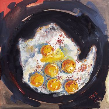 Print of Figurative Food Paintings by Kateryna Ivonina