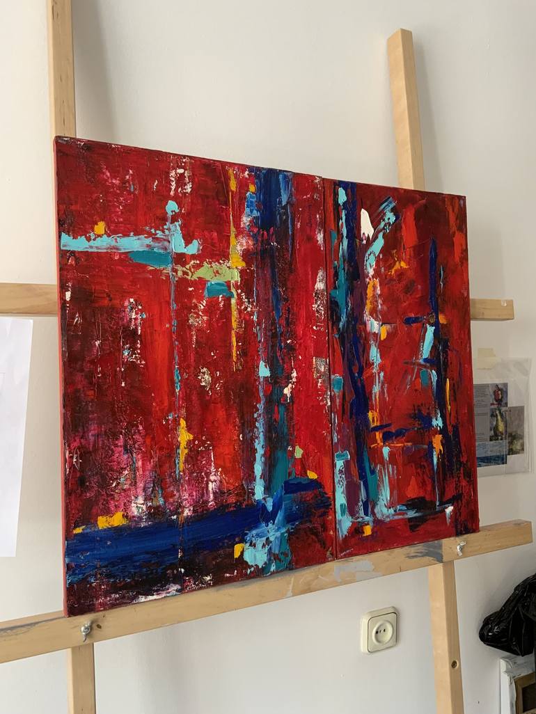 Original Abstract Painting by Kateryna Ivonina