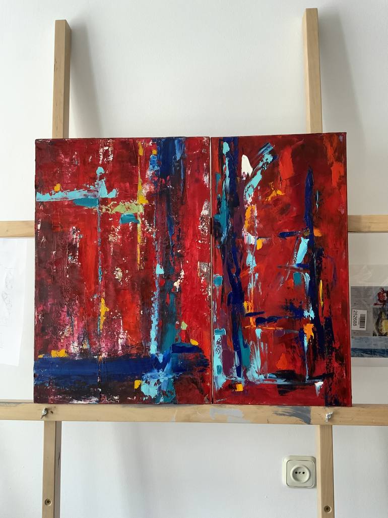 Original Abstract Painting by Kateryna Ivonina