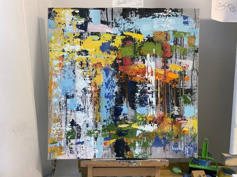Original Abstract Painting by Kateryna Ivonina