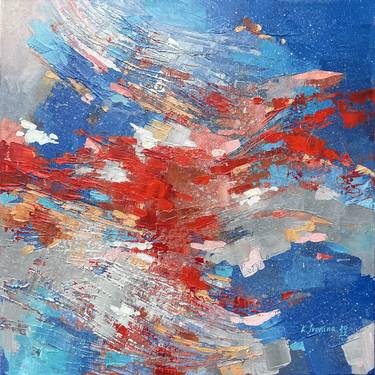 Original Abstract Expressionism Abstract Paintings by Kateryna Ivonina