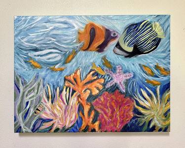 Original Fish Paintings by Tina Lustig