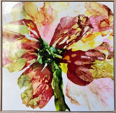 Print of Fine Art Floral Mixed Media by Greg LI