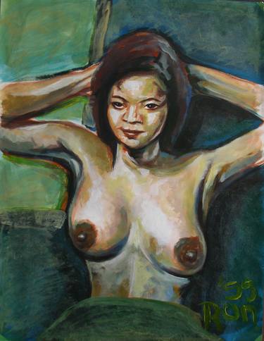 Print of Nude Paintings by Ronny Simon