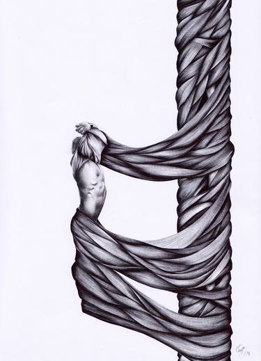 Print of Conceptual Body Drawings by Jimmy Rengifo