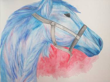 Print of Expressionism Horse Paintings by Amita Kaushik