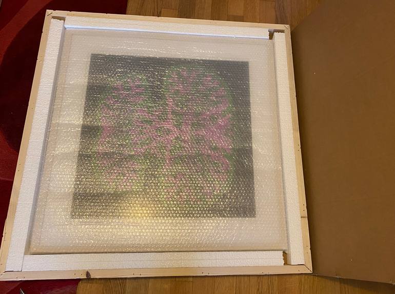 Original Abstract Animal Mixed Media by Gerhard Petzl