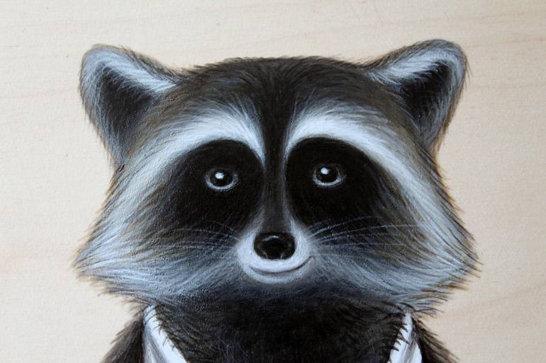 Original Illustration Animal Painting by Katya Garipova