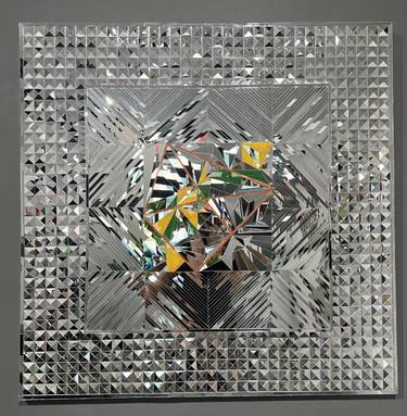 Original Art Deco Abstract Mixed Media by Star Mortezavi
