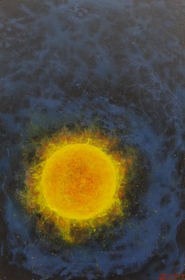 Print of Fine Art Outer Space Paintings by Zoran Crnkovic