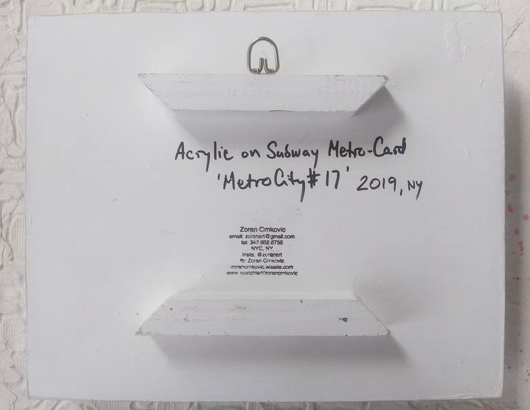 Original Expressionism Cities Painting by Zoran Crnkovic