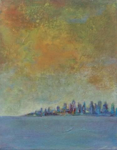 Print of Impressionism Cities Paintings by Zoran Crnkovic