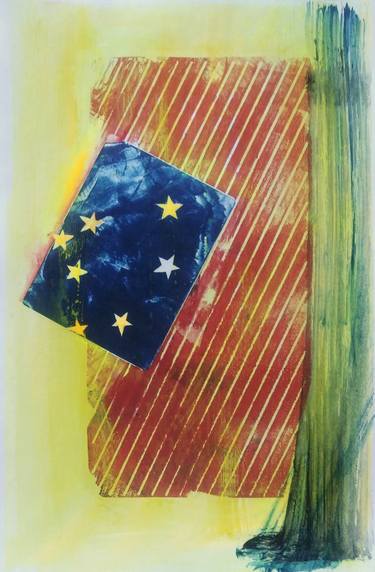 Print of Abstract Political Paintings by Zoran Crnkovic