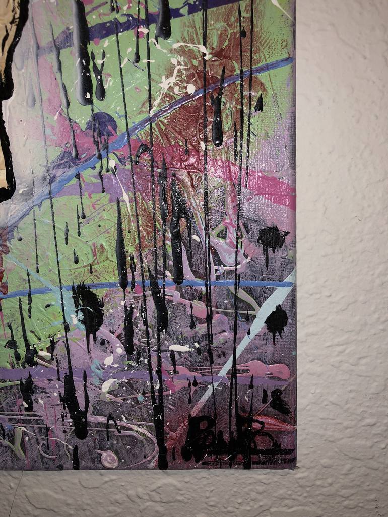 Original Abstract Expressionism Abstract Painting by Killian Thompson