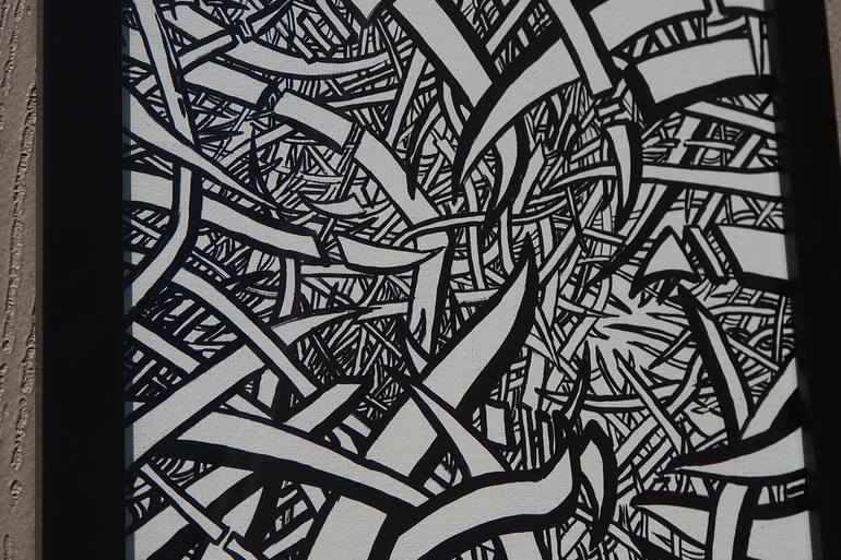 Original Street Art Abstract Drawing by Killian Thompson