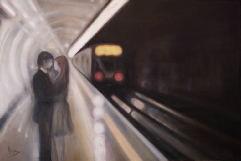 Original Figurative People Paintings by Salvatore Sferrazza