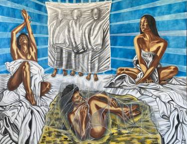 Original Nude Paintings by Huseyin Ak