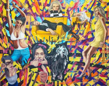 Original Expressionism Popular culture Paintings by Huseyin Ak