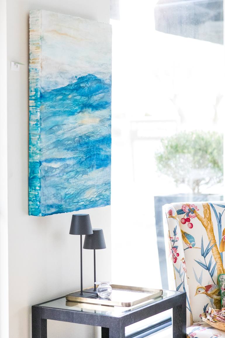 Original Abstract Landscape Painting by Amy Heywood