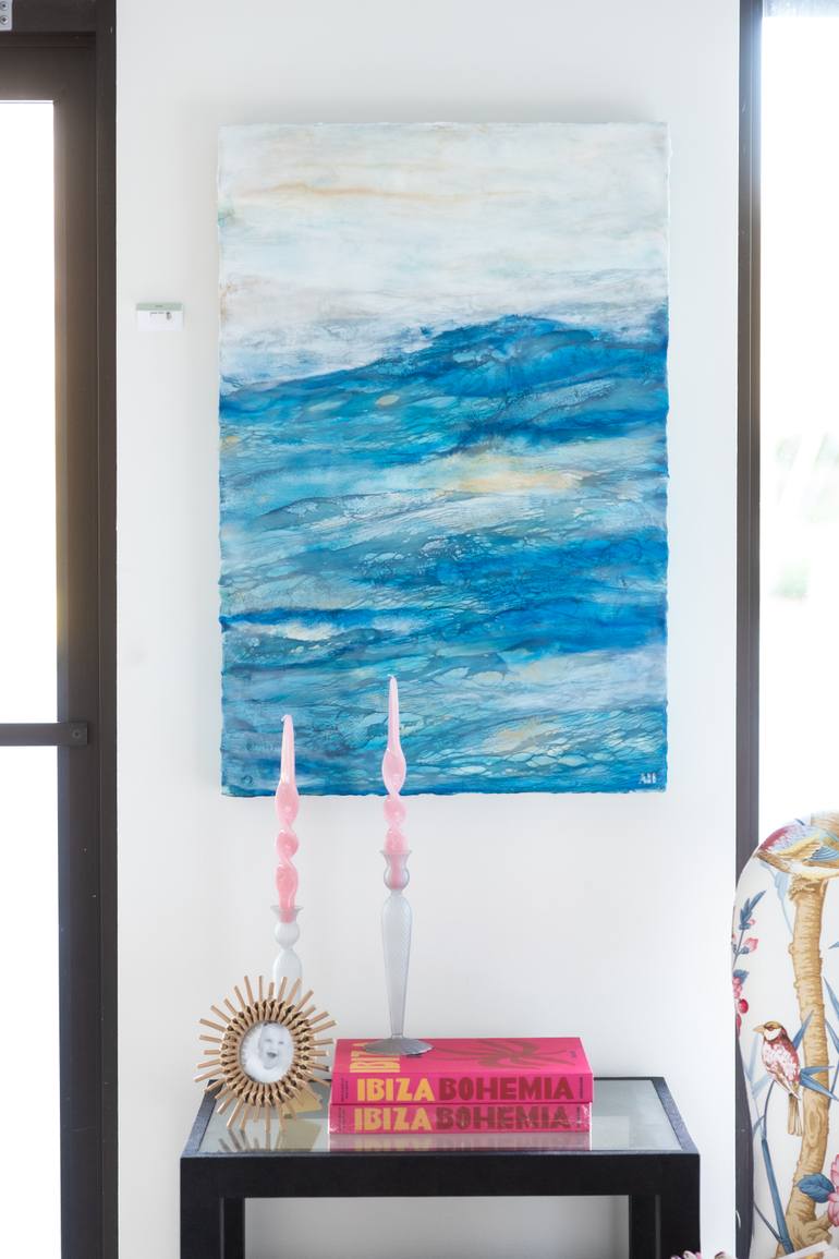 Original Abstract Landscape Painting by Amy Heywood