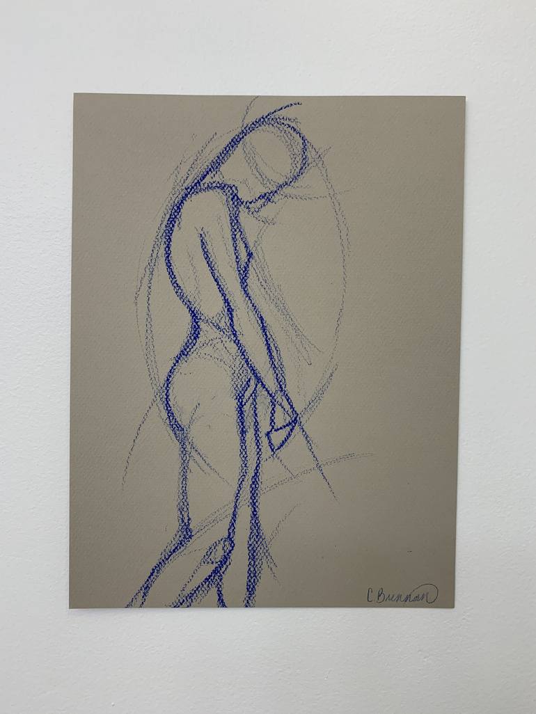 Original Figurative Body Drawing by Wren Tatum