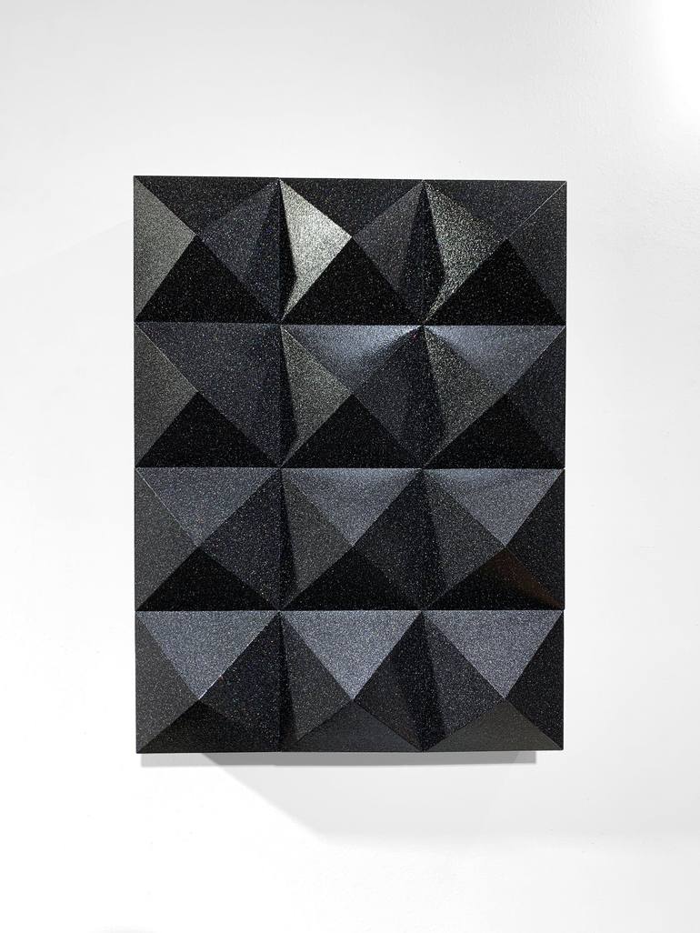 Original Abstract Geometric Sculpture by Phil Hawkins