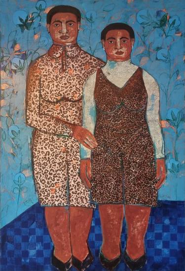 Original Expressionism Women Paintings by Rediet Sisay Welk