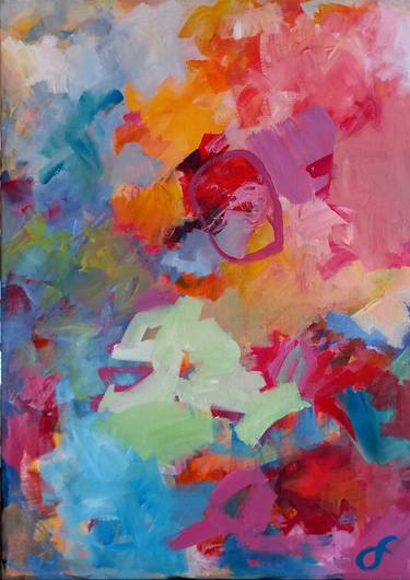 Print of Abstract Paintings by katerina galle