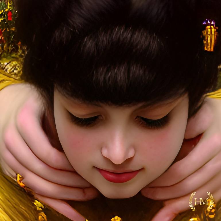 Original Abstract Women Digital by Hel Mort