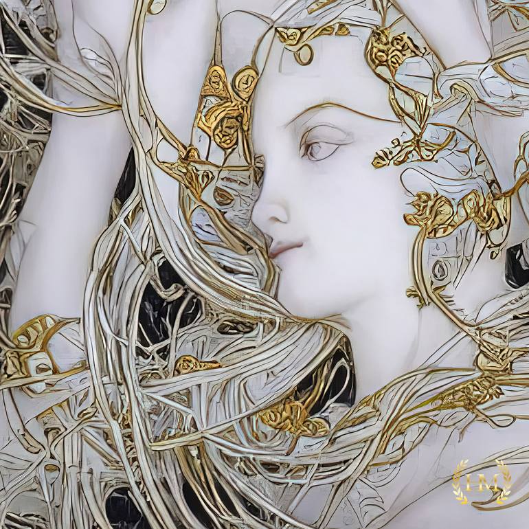 Original Abstract Women Digital by Hel Mort