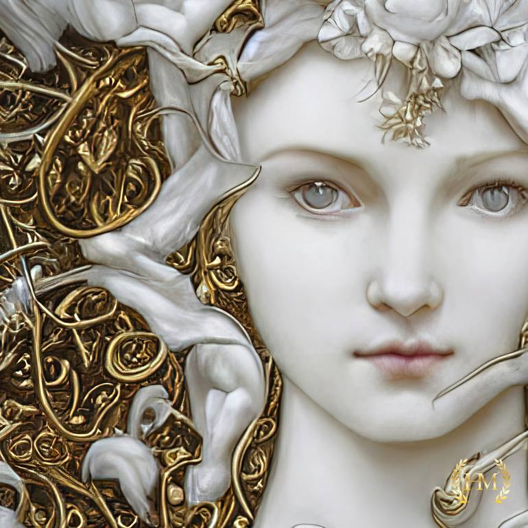 Original Abstract Women Digital by Hel Mort