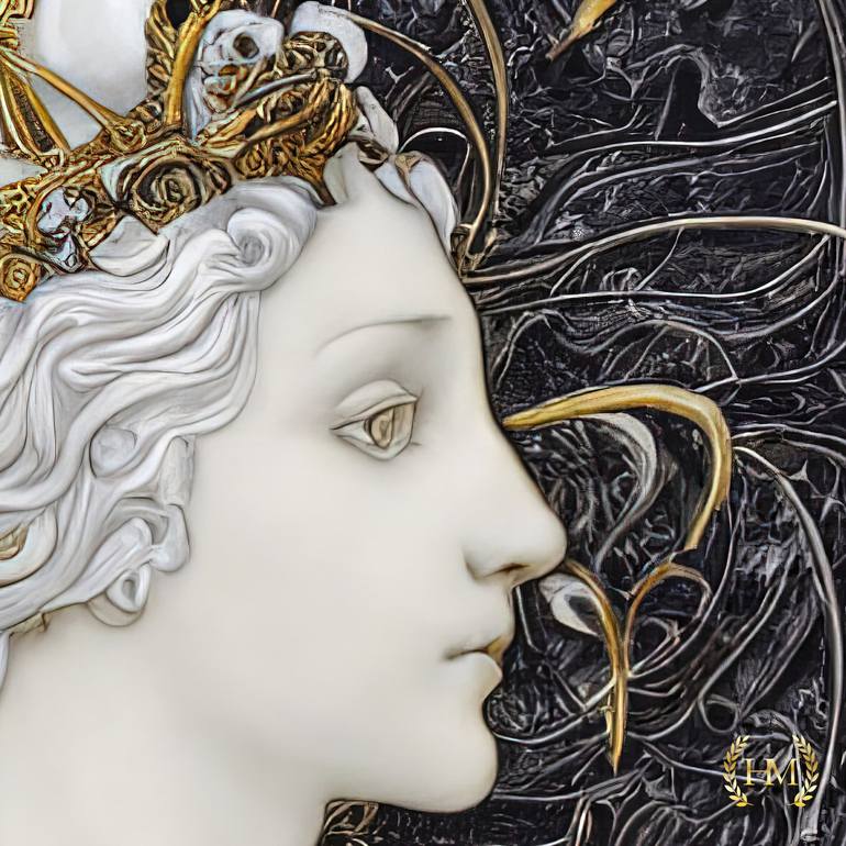 Original Abstract Women Digital by Hel Mort