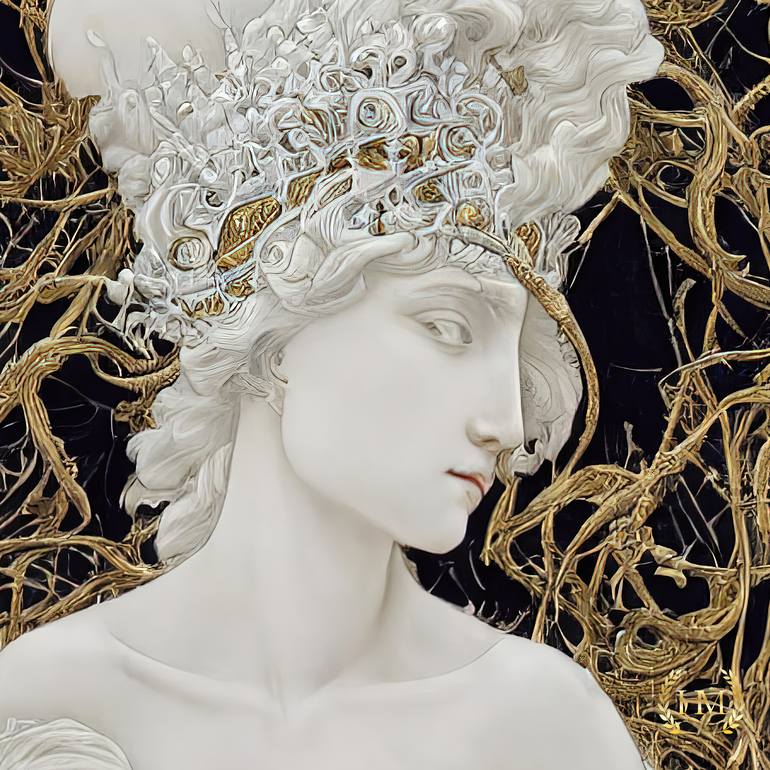 Original Abstract Women Digital by Hel Mort