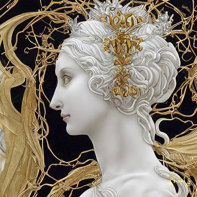 Original Abstract Women Digital by Hel Mort