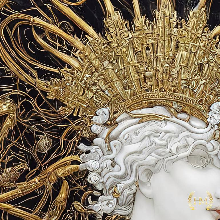 Original Abstract Women Digital by Hel Mort