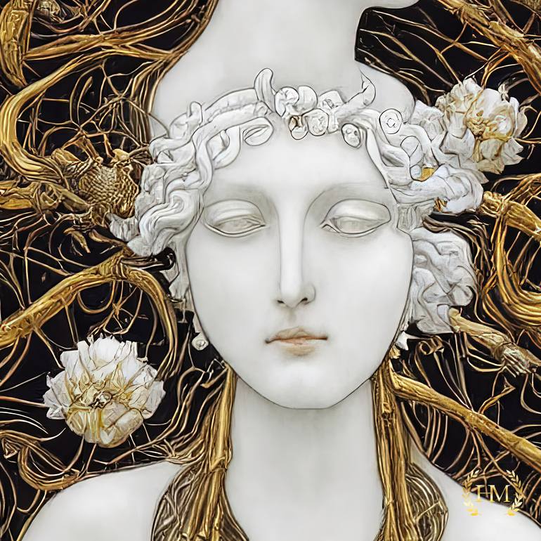 Original Abstract Women Digital by Hel Mort