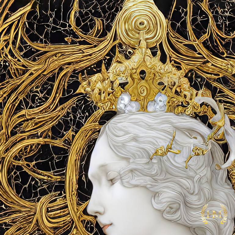 Original Abstract Women Digital by Hel Mort