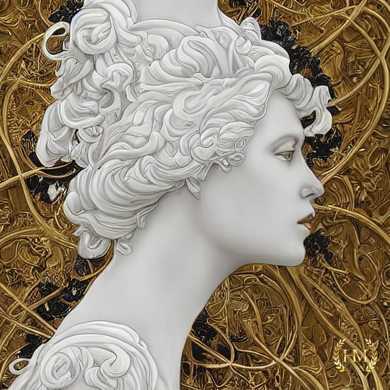 Original Abstract Women Digital by Hel Mort