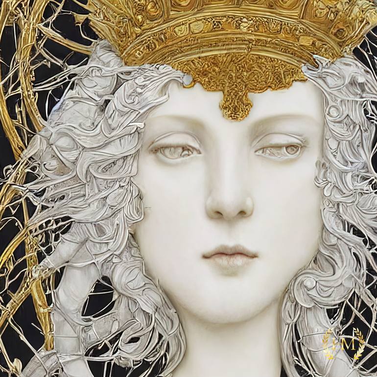 Original Abstract Women Digital by Hel Mort