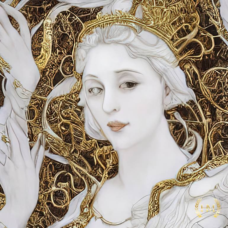 Original Abstract Women Digital by Hel Mort