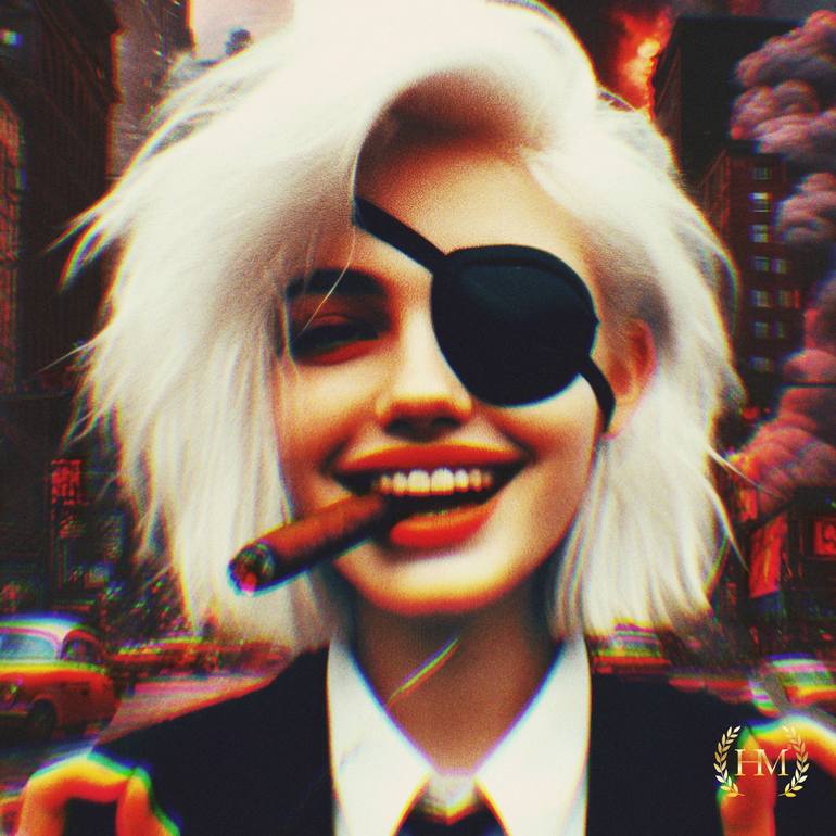 Original Abstract Women Digital by Hel Mort