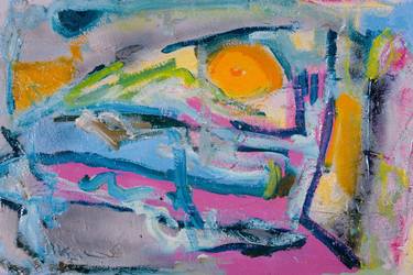 Print of Abstract Expressionism Abstract Paintings by Ayse Balkos