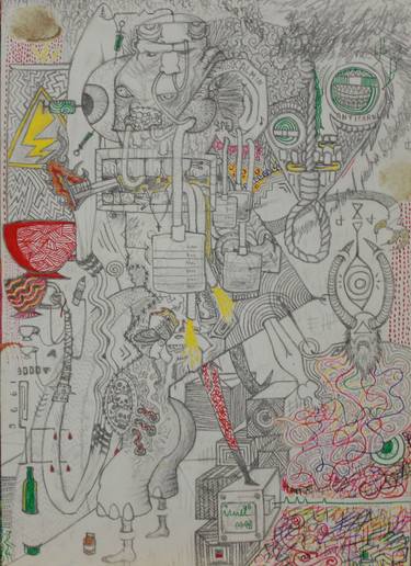 Print of Surrealism Abstract Drawings by Constantin Simion